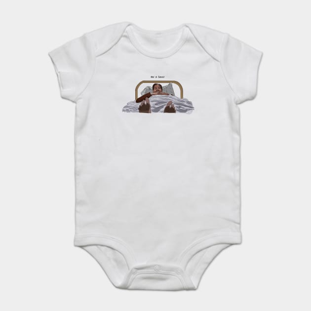Tombstone: This Is Funny Baby Bodysuit by 51Deesigns